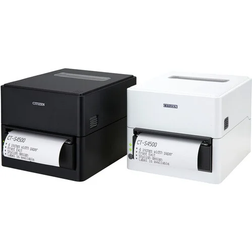CT-S4500 PRINTER BT USB WHITE 200 MM/SEC 4-INCH MEDIA CUTT - CTS4500XNEBX
